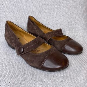 *NEW* Mary Jane Suede/Leather Shoes